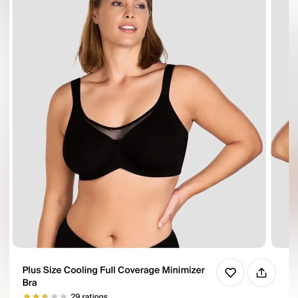 NWT SHECURVE COOL COMFORT MINIMIZER Bra - Picture 4 of 4